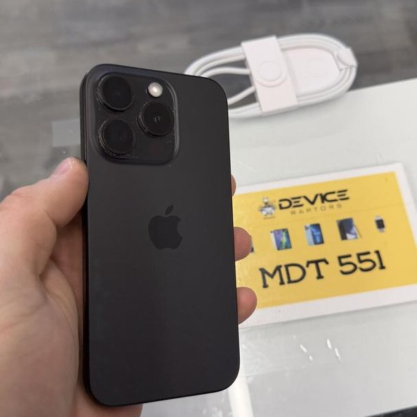 Apple iPhone 15 Pro - Unlocked, Black, 128 GB, A2848