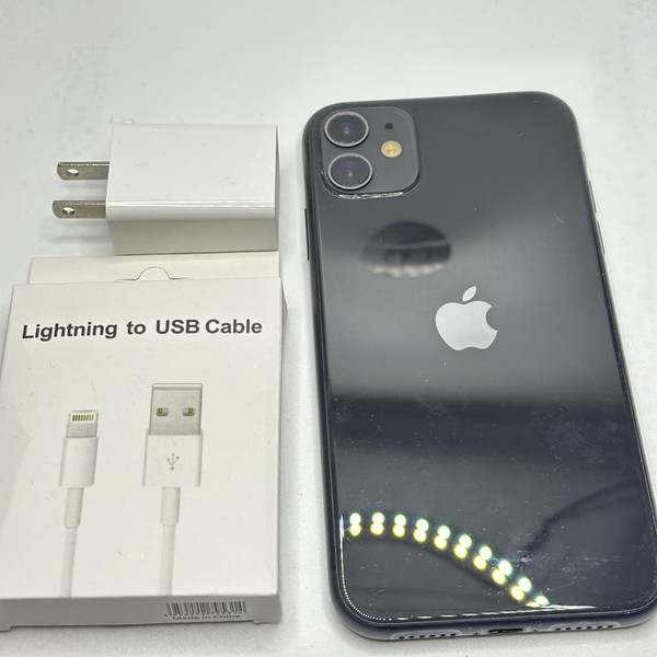 Apple iPhone 11 - Unlocked, 128 GB, Black, A2111