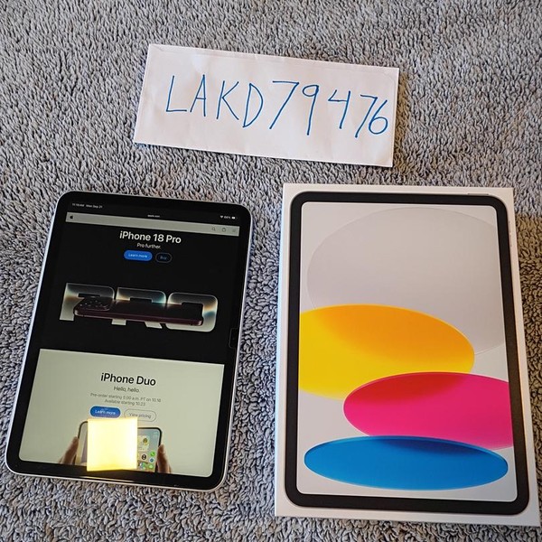 Apple iPad (11th Gen) - Wi-Fi, 128 GB, Silver, A3354