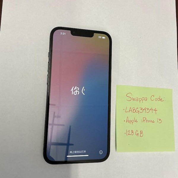 Apple iPhone 13 - AT&T, 128 GB, Midnight, A2482