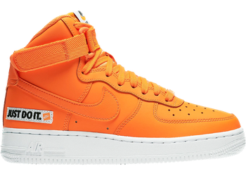 Nike Air Force 1 High Just Do It Pack Orange (GS) for sale
