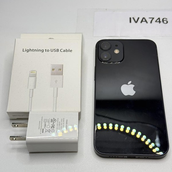 Apple iPhone 12 Mini - Unlocked, 64 GB, Black, A2176