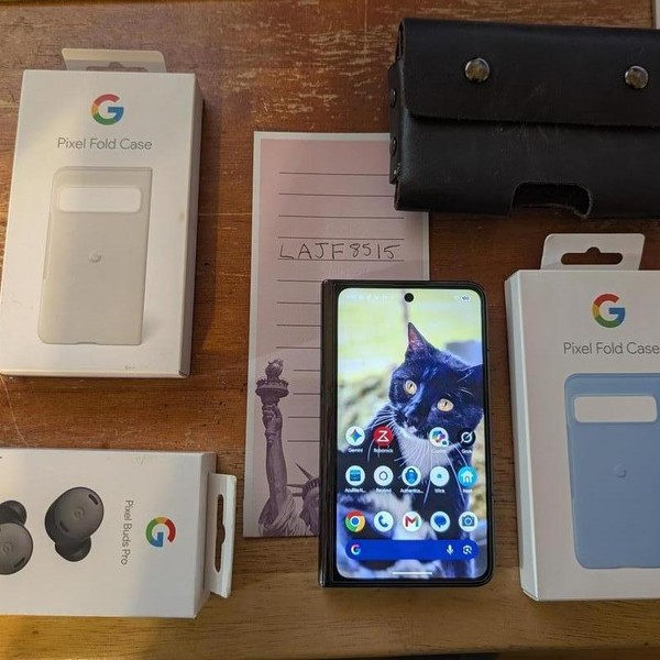 Google Pixel Fold - Verizon, 512 GB, Obsidian, 12 GB, G9FPL