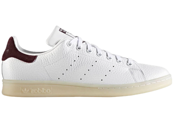 adidas Stan Smith White Dark Burgundy for sale