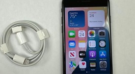 Mint
													Apple iPhone SE 3rd Gen 2022 - Unlocked, Midnight, 64 GB, A2595, photo 2 of 10