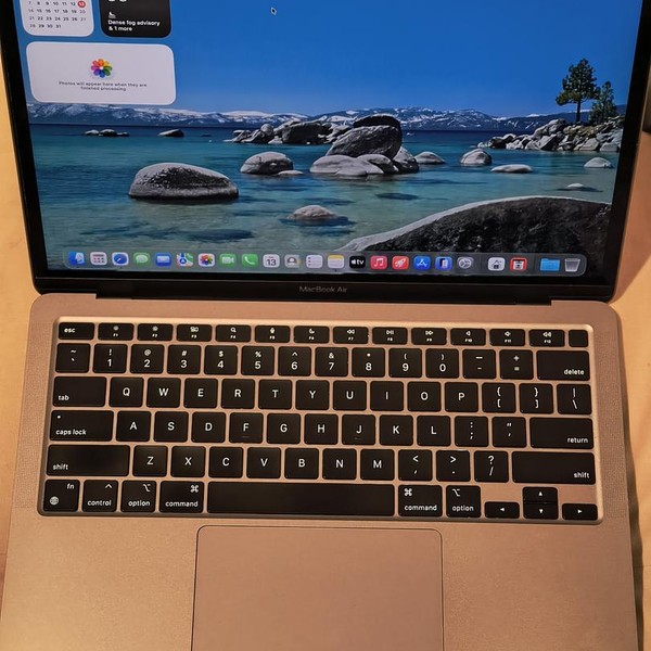 MacBook Air 2020 - 13 inch - 256 GB, Gray, 8 GB, Apple M1