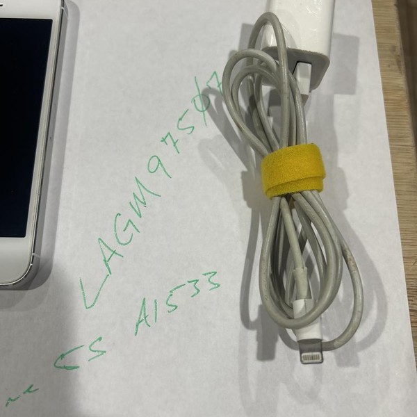 Apple iPhone 5S - Unlocked, 16 GB, Silver, A1533, GSM