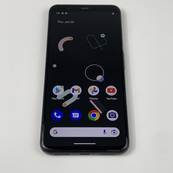 Google Pixel 4 XL - Unlocked, Black, 128 GB, 6 GB, G020J, Google Edition