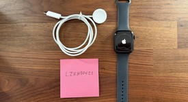 Fair
													Apple Watch Series 7 45mm - Unlocked, Midnight, A2477 - Cellular, Aluminum, photo 1 of 7