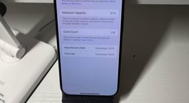 Good
													Apple iPhone 15 Pro - Unlocked, Black, 128 GB, A2848, photo 2 of 4