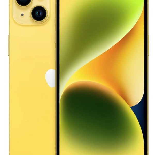 Apple iPhone 14 Plus - Unlocked, 128 GB, Yellow, A2632