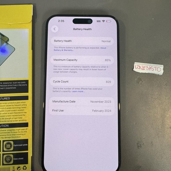 Apple iPhone 15 Pro Max - Unlocked, 256 GB, Black, A2849