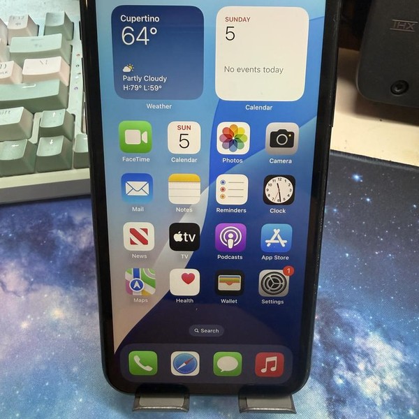 Apple iPhone Xr - Unlocked, 64 GB, Black, A1984