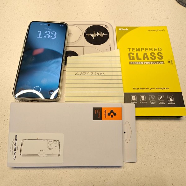 Nothing Phone (3) - Unlocked, 512 GB, White, 16 GB