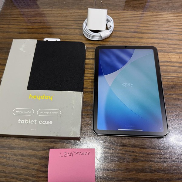 Apple iPad Mini 7th Gen - Wi-Fi, Gray, 128 GB, A2993