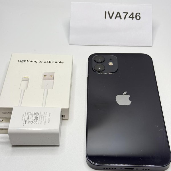 Apple iPhone 12 - Unlocked, 64 GB, Black, A2172