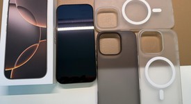 Good
													Apple iPhone 16 Pro - Unlocked, Desert, 256 GB, A3083, photo 1 of 9