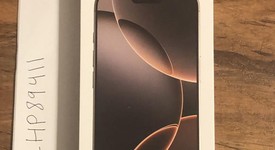 New
													Apple iPhone 16 Pro - Unlocked, Desert, 256 GB, A3083, photo 1 of 2