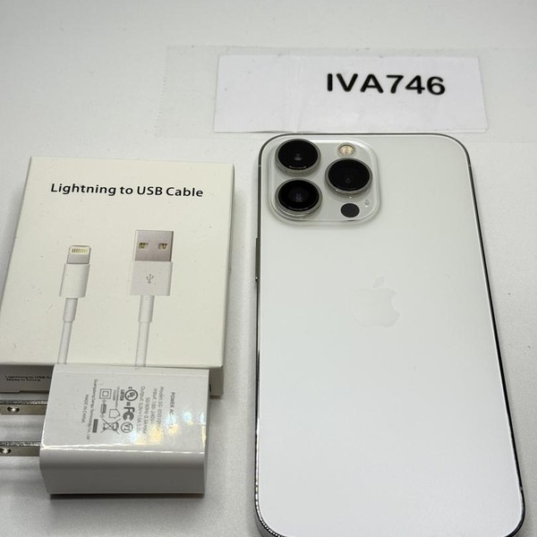 Apple iPhone 13 Pro - Unlocked, 256 GB, Silver, A2483