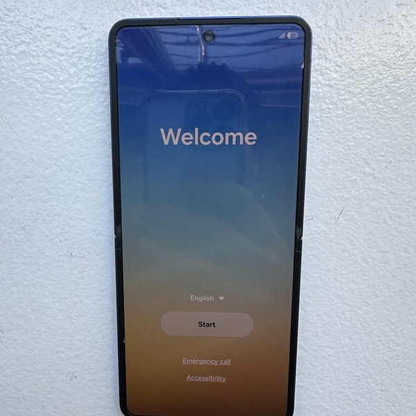 Samsung Galaxy Z Flip7 - T-Mobile, 256 GB, Blue Shadow, 12 GB, SM-F766U