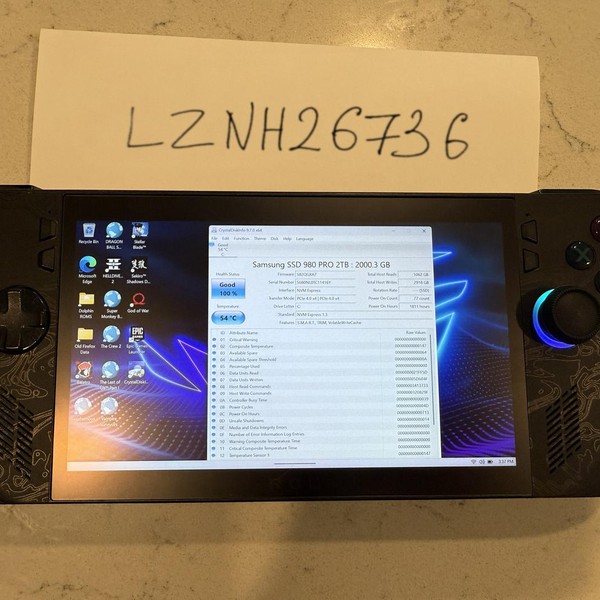 Asus ROG Ally X - 2 TB, Black, 24 GB, AMD Ryzen Z1 Extreme