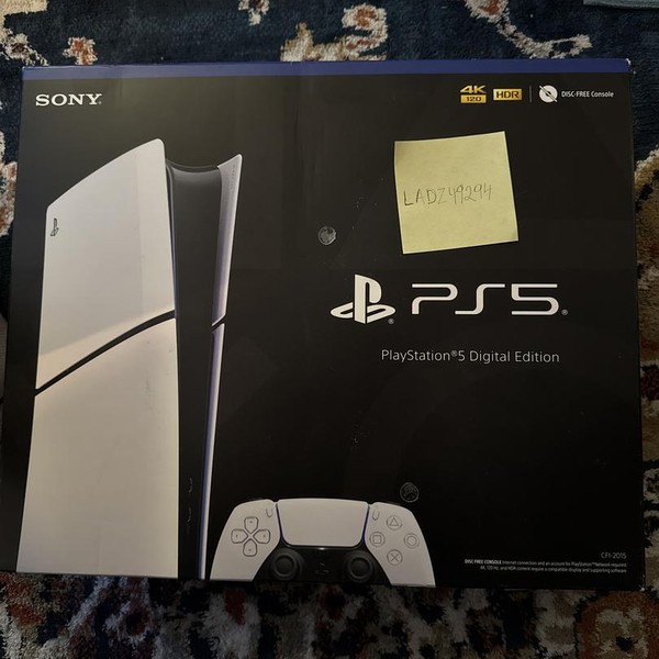 PlayStation 5 Slim Digital Edition (2023) - 1 TB, White
