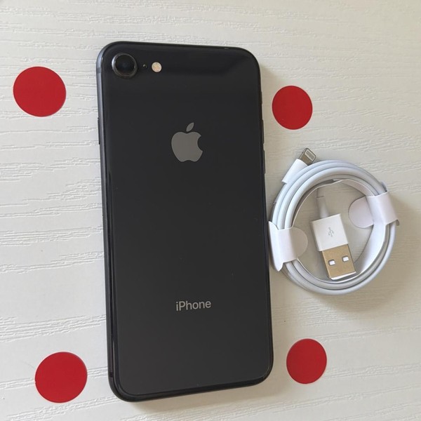 Apple iPhone 8 - Unlocked, 128 GB, Gray, A1863