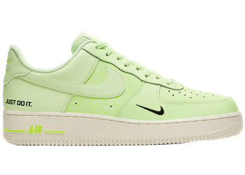 Nike Air Force 1 Low Just Do It Barely Volt for sale