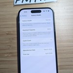 Mint Apple iPhone 15 - Unlocked, 128 GB, Black, A2846