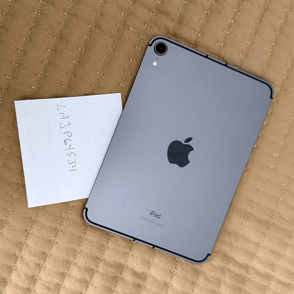 Apple iPad Mini (6th Gen) - Unlocked, 64 GB, Gray, A2568