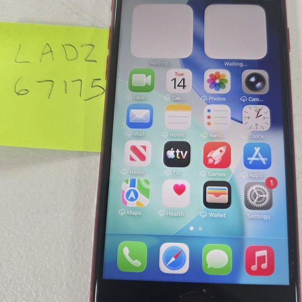 Apple iPhone SE 3rd Gen 2022 - Unlocked, 128 GB, Red, A2595