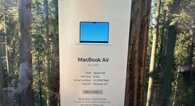 Good
													MacBook Air 2022 - 13" - Apple M2, Starlight, 512 GB, 8 GB, photo 5 of 12