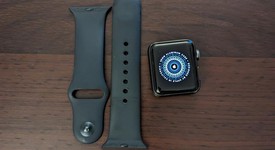 Fair
													Apple Watch Series 3 38mm - Gray, A1858, Aluminum - GPS, photo 2 of 11