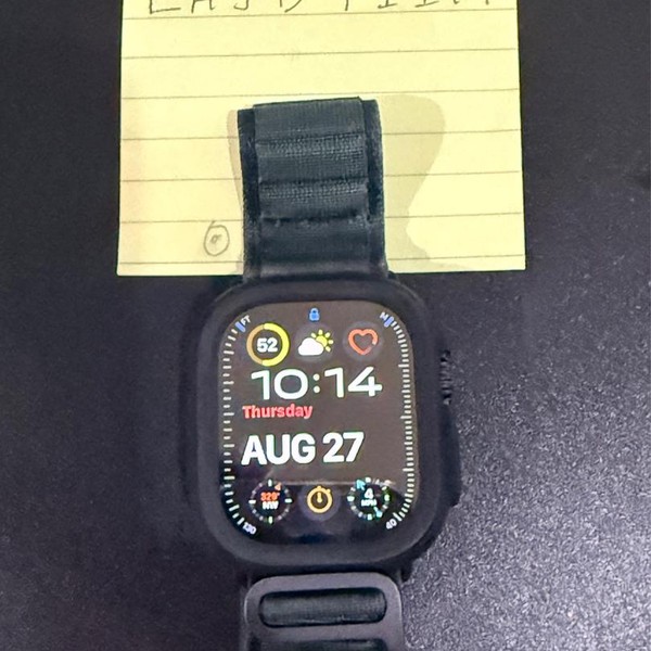 Apple Watch Ultra 2 49mm - Unlocked, Black, A2986
