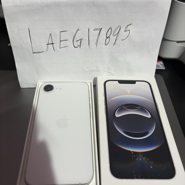 Apple iPhone 16e - Unlocked, 256 GB, White, A3212