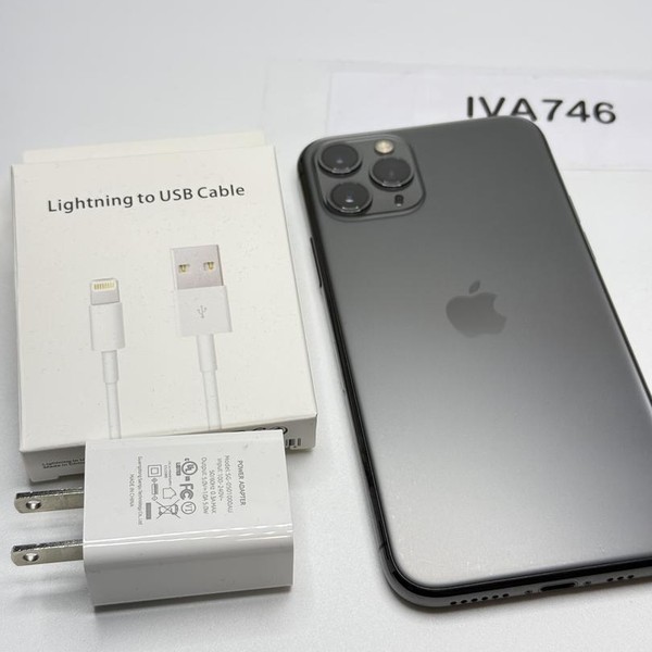 Apple iPhone 11 Pro - Unlocked, 256 GB, Gray, A2160