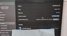 Mint
													MacBook Air 2024 (M3) - 13" - Apple M3, Silver, 512 GB, 16 GB, 10-core GPU, photo 4 of 11