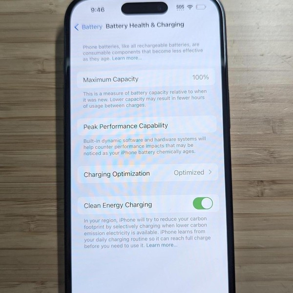 Apple iPhone 15 - AT&T, 128 GB, Black, A2846