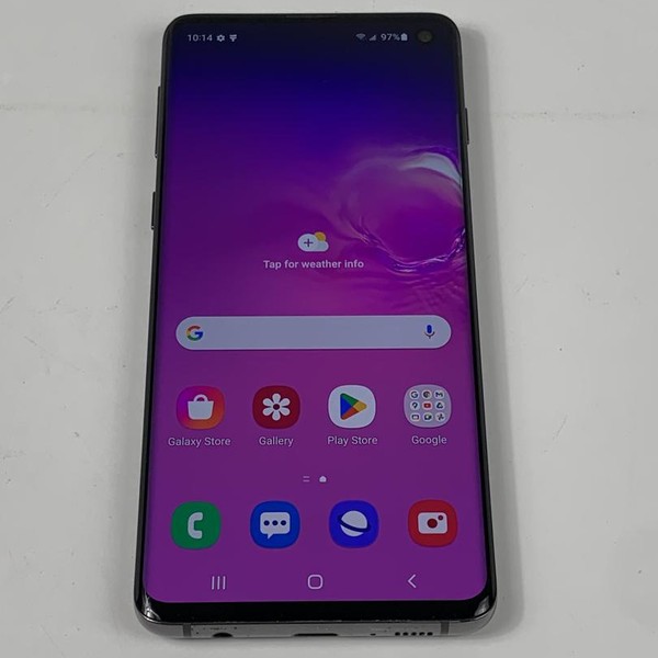 Samsung Galaxy S10 - Unlocked, 128 GB, Black, 8 GB, SM-G973U1