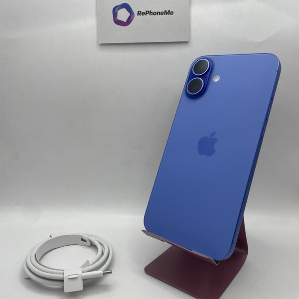 Apple iPhone 16 Plus - Unlocked, 128 GB, Ultramarine, A3082
