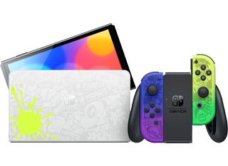 Nintendo Switch - OLED - 64 GB, White, Splatoon 3