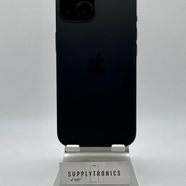 Apple iPhone 15 - Unlocked, Black, 256 GB, A2846