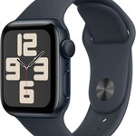 Good Apple Watch SE 2nd Gen 40mm - Unlocked, Midnight, A2726 - Cellular, Aluminum