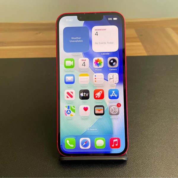 Apple iPhone 14 - Unlocked, 128 GB, Red, A2649