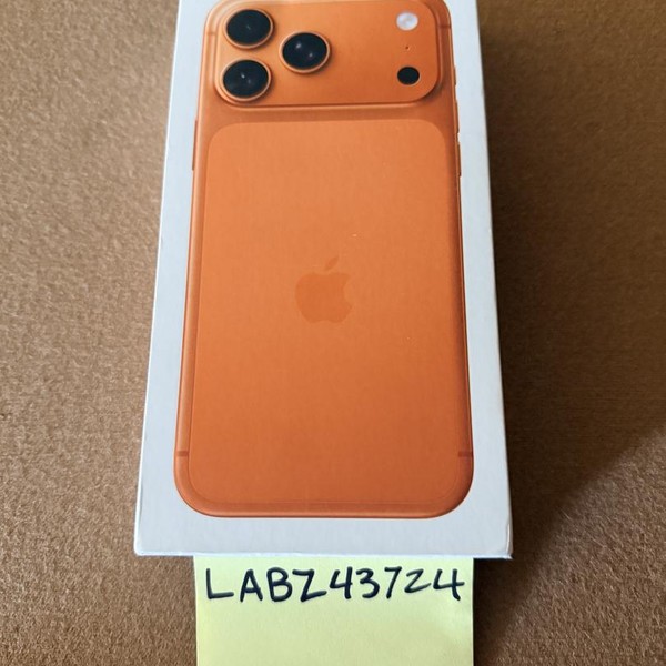 Apple iPhone 17 Pro Max - Unlocked, 256 GB, Cosmic Orange, A3257