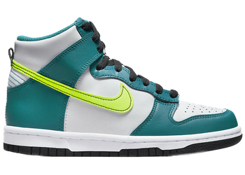 Nike Dunk High Bright Spruce Volt (GS) for sale