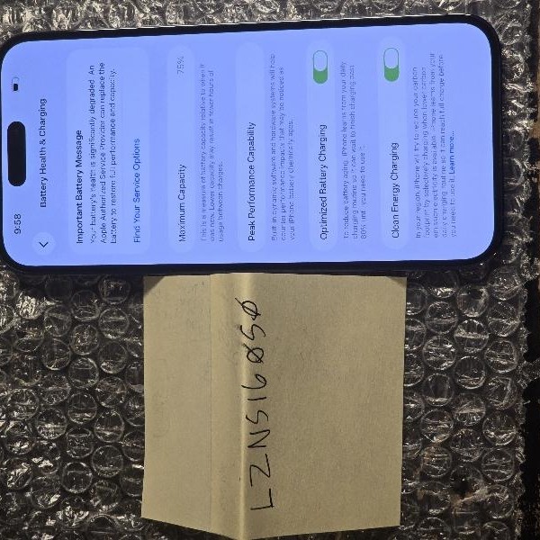 Apple iPhone 14 Pro Max - Unlocked, 128 GB, Purple, A2651