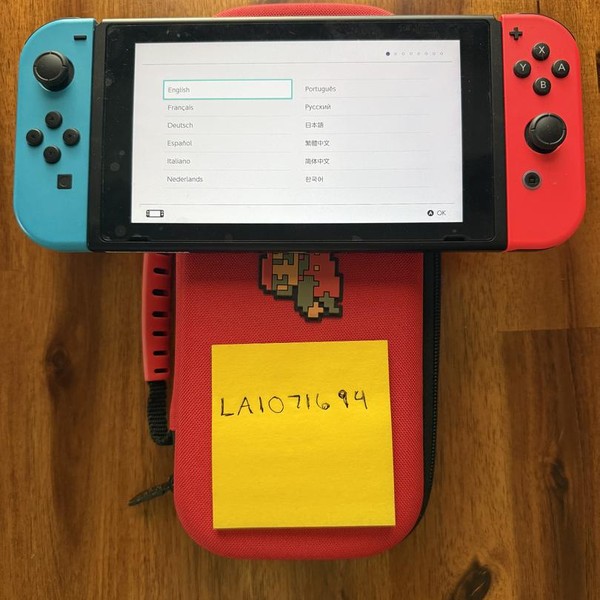 Nintendo Switch - 32 GB, Neon Blue