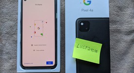 Mint
													Google Pixel 4a - Verizon, Black, 128 GB, 6 GB, photo 1 of 7