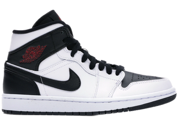 Jordan 1 Mid Reverse Black Toe (Women's) for sale